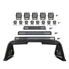 Go Rhino Sport Bar 2 0  mid Size    Mild Steel  Textured Black   915105t     