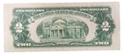 1953-a   2 Us Bank Note Red Seal Star  Very Fine
