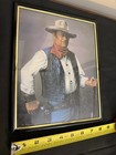 Framed Vintage John Wayne Print Artwork