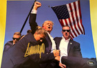 Maga  President Donald Trump Signed 8x10  Authentic Original Autograph W coa