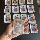Vintage Miller Lite Beer Patches Bundle  16 