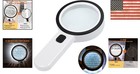 Large Handheld Magnifying Glass With Led Light - Smart Solution For Low Vision