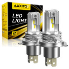 2x Auxito H4 9003 Hb2 24000lm Led Headlight High Low Beam 6500k Bulbs M4 Eoa