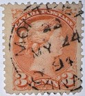 Travelstamps  Canada Stamps Scott  37 - 3 Cent Queen Victoria Used  Ng