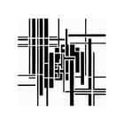 Really Great Stencils  Abstract Grid Lines Stencil  8x8  Geometric Retro Stripes