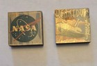 Vintage Nasa  Kennedy Space Center Souvenir Refrigerator Magnet Lot Of 4