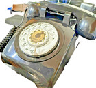 Sangyn Vintage Rotary Dial Telephone Retro Classic Desk Phone Black New