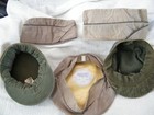 5 Vintage Military Hats Used Army Hat Lot  as Seen 