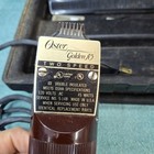 Oster Golden A5 2 Speed Grooming Clipper Burgundy With Blade Tested   Extra Brus