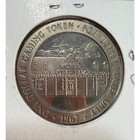 1967 Hotel Bonanza Las Vegas Nevada One Dollar Gaming Token Vintage Casino Coin