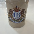 Hofbr  uhaus M  nchen German Beer Stein Pewter Lid Made In Germany