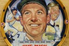 Mickey Mantle Le Baseball Sports Impressions Plate 1995 Hamilton 6 5  Nos