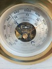 Vintage Original Boston Ships Bell Brass Barometer By Chelsea Clock