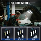 Workpro 1200lumen Rechargeable Usb-c Led Work Light Foldable Magnetic Flashlight