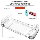 New Clear Hard Case Anti-scratch Grip Pc Cover Shell For Nintendo Switch Oled