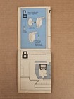 1976 Vintage Space 1999 Complete Instruction Sheet - Eagle 1 Space Ship Mattel