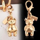 Bear Cherry Butterfly Keychain Bag Charm For Women Car Key Ring Gift 2025