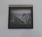 Glass Magic Lantern Slide Soldiers Crossing Bridge At Libermont Ww1 Photo France