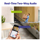 Sannce Wireless 3mp Two Way Audio Ip Security Camera System 5mp 8ch Nvr Wifi Ai 