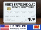 Set Of 3 W  Privilege Cards   Novelty Joke Cards   Maga Trumps Everything         