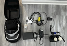 Sony Playstation 4 Psvr Virtual Reality Headset Bundle W  Controllers   Case