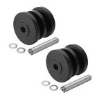 2x Bottom Roller For Bobcat Mini Track Loaders Mt50 Mt52 Mt55 Mt85 Heavy 7109409