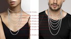 Miabella 3 5mm Diamond-cut Cuban Link Chain     Solid 925 Sterling Silver  Made In