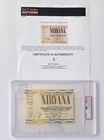 Nirvana Canceled Tour Ticket Monday  March 28  1994 With Coa   Psa Slab c202