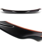 Rear Window Roof Visor Spoiler For Honda Civic Sedan 4dr 2016-2020 Black Abs