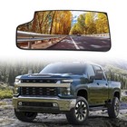 Driver Side Heated Tow Mirror Glass Fits Chevy Silverado Gmc Sierra 2015 2019