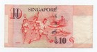 Singapore 10 Dollars 1999 Pick 40 Look Scans