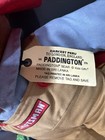 Paddington Bear Brown Overall Red Hat Craftsman Stuffed Plush Sears  Vtg Rare