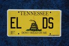 Tennessee Don t Tread On Me License Plate