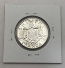1935 R Albania 2 Franga Ari  835 Silver  2684 Oz Asw Mintage 150 000