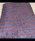 Carnival Cruise Line Beach Pool Towel Newest Design Blue W red Stripes 62 x35 