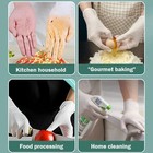 Premium Latex Exam Gloves Powder-free Non-slip S m l   medical  Dental  Cleaning