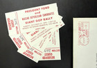 Vtg 1976 Massapequa Republican Committee Letter   4 Tickets-president Ford Rally
