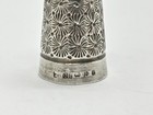 Antique Solid Silver Silver Charles Horner Thimble - 6g   Size 7