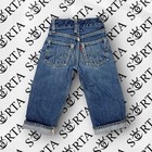 Vintage 1950s 1960s Levis Big E Jeans Toddler 302-0117 Denim Selvedge Rivets