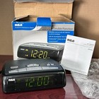 Vintage New Rca Rp5400 Am Fm Dual Alarm Clock Radio Smartsnooze - Complete