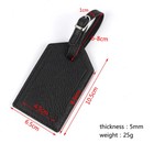 Customized Luggage Tag Travel Suitcase Name Address Id Baggage Label Holder