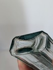 Pinex Trade Mark Antique Embossed Aqua Glass Medicine Bottle 1910s-1930s Cough