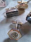 50 Vintage Single Cufflink Lot Free Us Shipping 