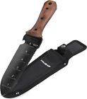 Haushof Hori Hori Garden Knife Weeding   Digging Tools Full-tang W oxford Sheath