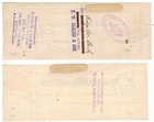  38 Set Of 2 Old Vintage Checks Philadelphia Girard National Bank 1899 1900