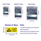 Antistatic Bags Esd Shielding Bag With Anti-static Labels For Hard Drive Ssd Hdd