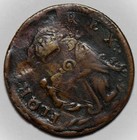 C 1670 New Jersey St  Patrick Farthing  Martin 3g 1-fc 2 - Copper Colonial Coin