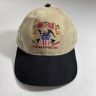 Vtg New Union Pacific Railroad Powder River Coal Train Hat Cap Bob Massey Usa