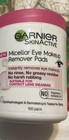 Garnier Skin Active Micellar Eye Makeup Remover Pads 100ct  Retired Read See