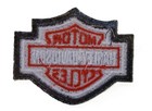 Harley Davidson Shield Patch Red Patch Iron On Patch Sew On  Patch 3 X 2 5 Inch